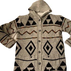 Fleece lined cardigan